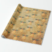 Weihnachtsmuster mit Glocken Geschenkpapier (Ungerollt)