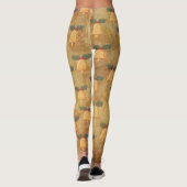 Weihnachtsmuster mit Glocken Leggings (Rückseite)