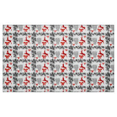 Weihnachtsmuster mit Rentier, Pinecones Stoff (Fat Quarter (45,7 x 55,9 cm))