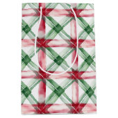 Weihnachtsmuster Mittlere Geschenktüte (Vorderseite)