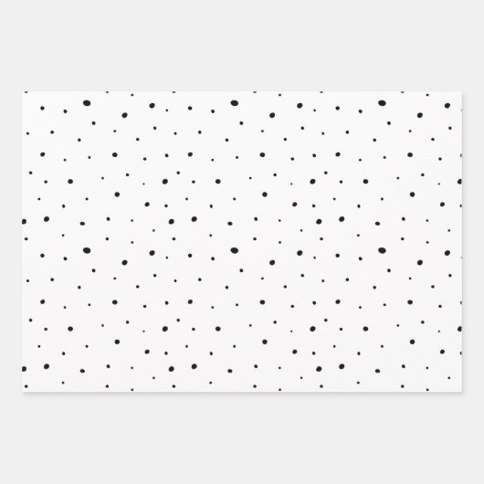 Weihnachtsmuster Moderne einfache Freude Geschenkpapier Set (Vorderseite 3)