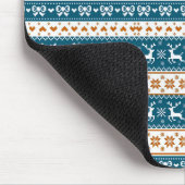 Weihnachtsmuster Mousepad (Ecke)