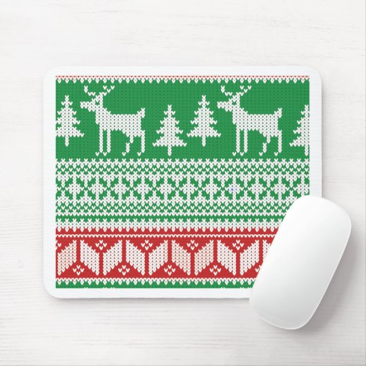 Weihnachtsmuster Mousepad (Mit Mouse)