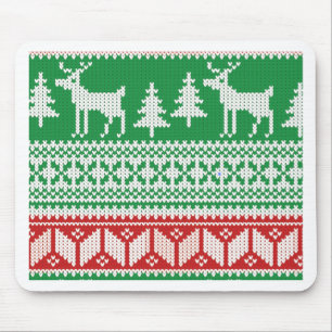 Weihnachtsmuster Mousepad