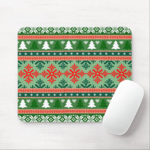 Weihnachtsmuster Mousepad