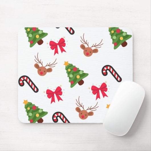 Weihnachtsmuster Mousepad (Mit Mouse)