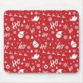 Weihnachtsmuster Mousepad (Vorne)