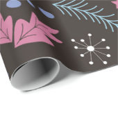 Weihnachtsmuster nahtlos mit Baum, Schnee, Geschen Geschenkpapier (Rolleneckpunkt)