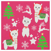 Weihnachtsmuster Niedlich Giro Llama Snowflakes We