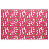 Weihnachtsmuster Niedlich Giro Llama Snowflakes We Stoff (Fat Quarter (45,7 x 55,9 cm))