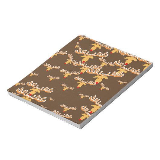 Weihnachtsmuster Notizblock (Rotiert)