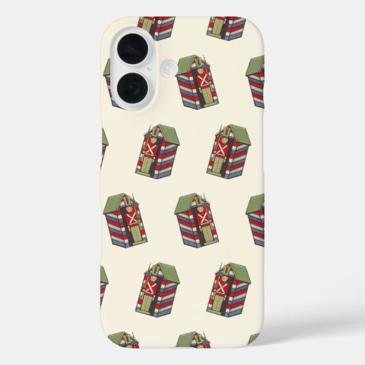 Weihnachtsmuster, Nutcracker Toy Soldier Case-Mate iPhone Hülle (Rückseite)