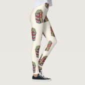 Weihnachtsmuster, Nutcracker Toy Soldier Leggings (Rechts)