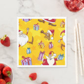 Weihnachtsmuster Papier Napkins Serviette (Beispiel)