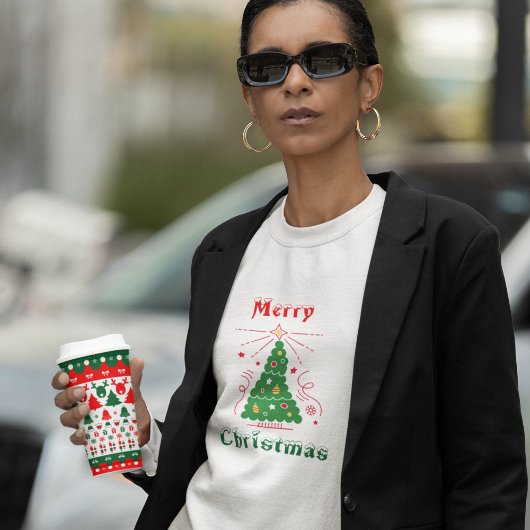 Weihnachtsmuster Pappbecher