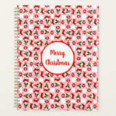 Weihnachtsmuster Planer (Vorderseite)