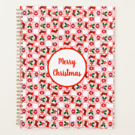 Weihnachtsmuster Planer