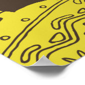 Weihnachtsmuster Poster (Ecke)