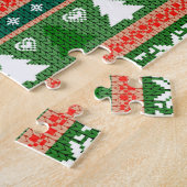 Weihnachtsmuster Puzzle (Seite)