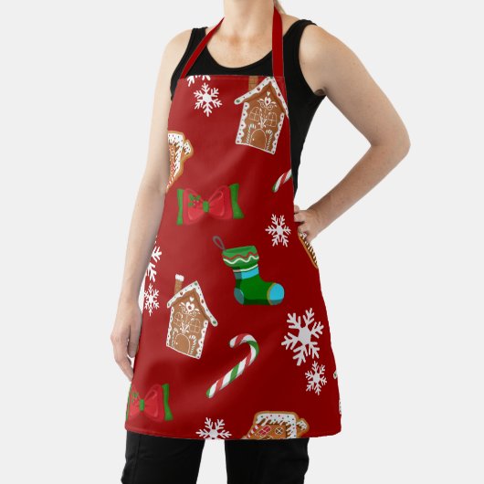 Weihnachtsmuster Schürze (InSitu)