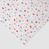 Weihnachtsmuster Seidenpapier (Ausschnitt)