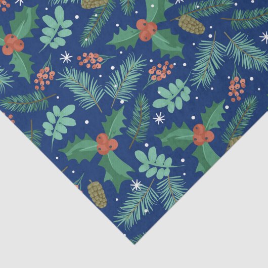 Weihnachtsmuster Seidenpapier (Ausschnitt)