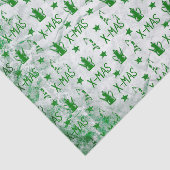 Weihnachtsmuster Seidenpapier (Ausschnitt)