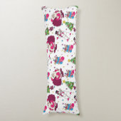 Weihnachtsmuster Seitenschläferkissen (Vorderseite Vertikal)