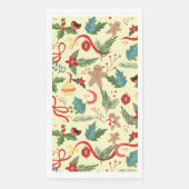 Weihnachtsmuster Serviette (Vorderseite)