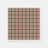 Weihnachtsmuster Serviette (Vorderseite)