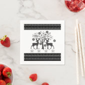 Weihnachtsmuster Serviette (Beispiel)