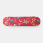 Weihnachtsmuster Skateboard (Horizontal)