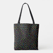 Weihnachtsmuster Sterne Tasche (Rückseite)