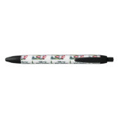 Weihnachtsmuster Stift (Rückseite)