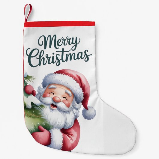 Weihnachtsmuster Stift Kleiner Weihnachtsstrumpf (Vorderseite)
