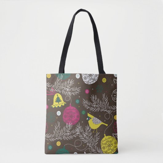 Weihnachtsmuster Tasche (Vorderseite)