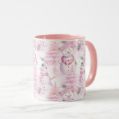 Weihnachtsmuster Tasse (VorderseiteRechts)