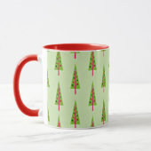 Weihnachtsmuster Tasse (Links)