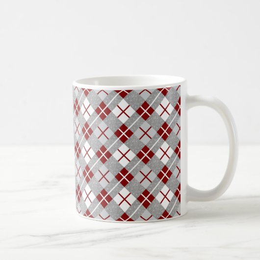 Weihnachtsmuster-Tasse Kaffeetasse (Rechts)