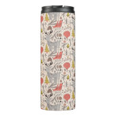 Weihnachtsmuster Thermosbecher (Rückseite)