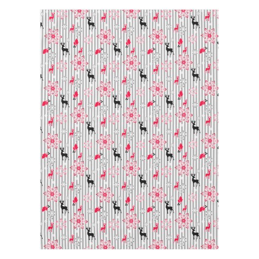 Weihnachtsmuster Tischdecke (Vorderseite)