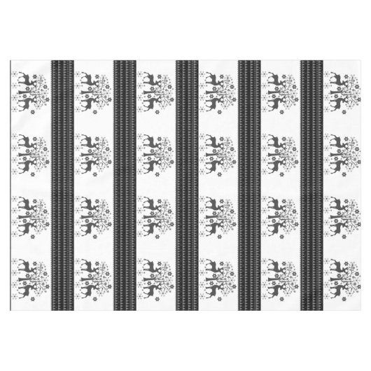 Weihnachtsmuster Tischdecke (Vorderseite (Horizontal))