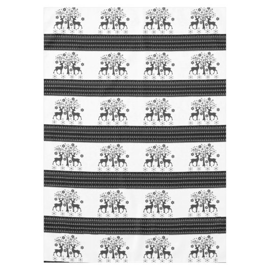 Weihnachtsmuster Tischdecke (Vorderseite)