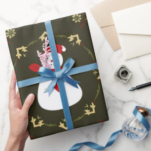 Weihnachtsmuster von Snowman Geschenkpapier