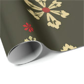 Weihnachtsmuster von Snowman Geschenkpapier (Rolleneckpunkt)