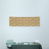 Weihnachtsmuster (Weihnachtsmann und Lebkuchen) Banner (Messeveranstaltung)