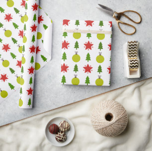 Weihnachtsmuster Wrapper Geschenkpapier