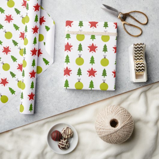 Weihnachtsmuster Wrapper Geschenkpapier (Kunsthandwerk)