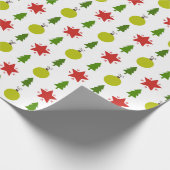 Weihnachtsmuster Wrapper Geschenkpapier (Ecke)