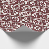 Weihnachtsmuster Wrapper Geschenkpapier (Ecke)